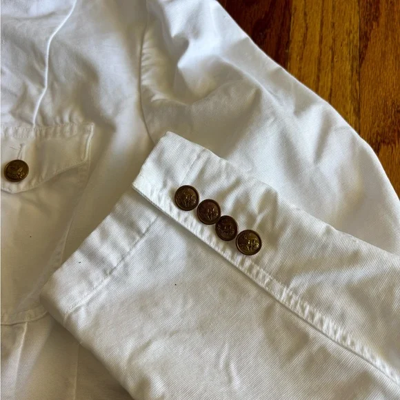 Lauren Ralph Lauren White Utility Jacket - XL - Picture 5 of 10